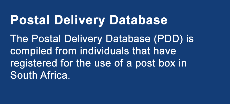 Postal Delivery Database