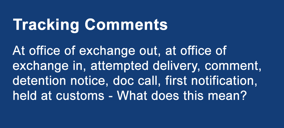 Tracking Comments